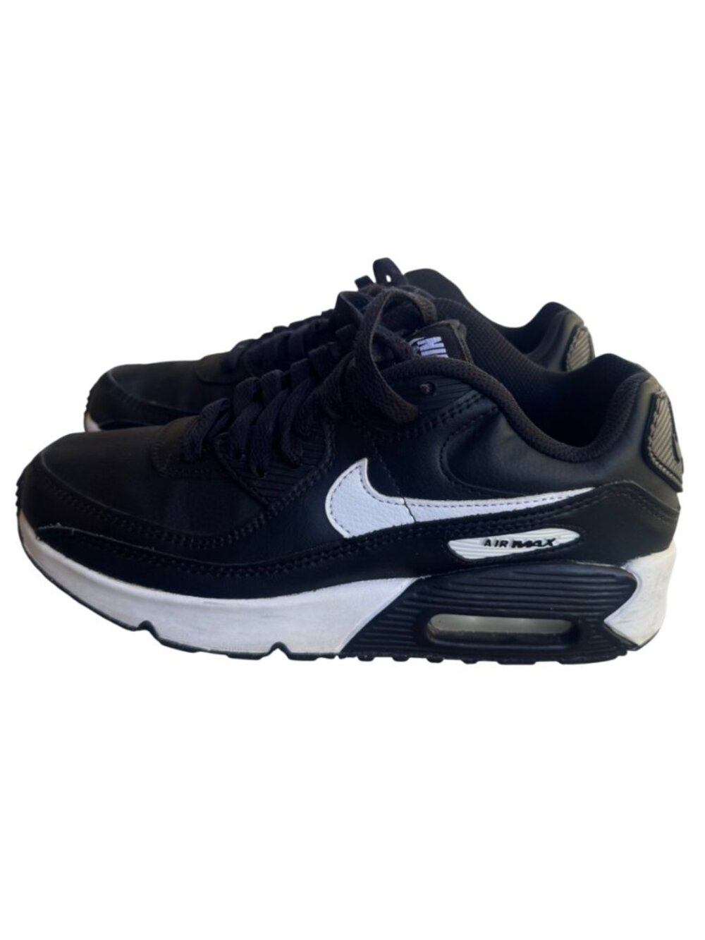 Nike Air Max 90 LTR GS Black White CD6864-010 Youth Size 5.5Y Sneaker Shoes - Picture 9 of 14
